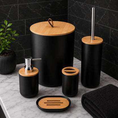 Kit organizador em bambu- Home Royal