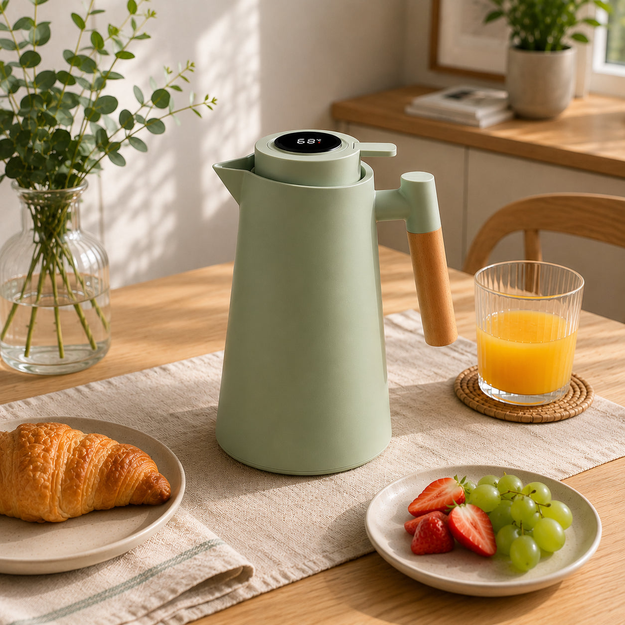 Garrafa Térmica Digital Premium - Home Royal