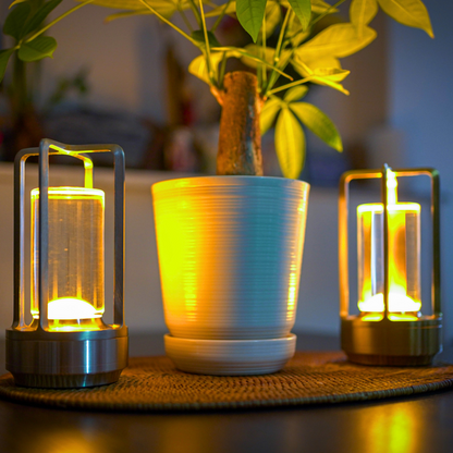 Luminária de Cristal Minimalista - Compre 1 - Leve 2