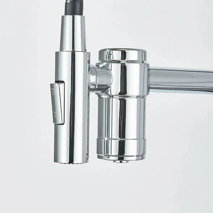 Torneira Para Cozinha Com Filtro Gourmet Modelo 2 em 1 Com Misturador Cromado