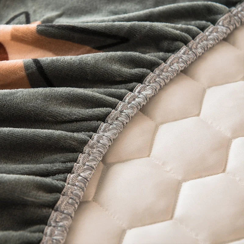 Conjunto de Cama Sleep Luxury  Premium - Jogo de Lençol + Fronhas Brinde