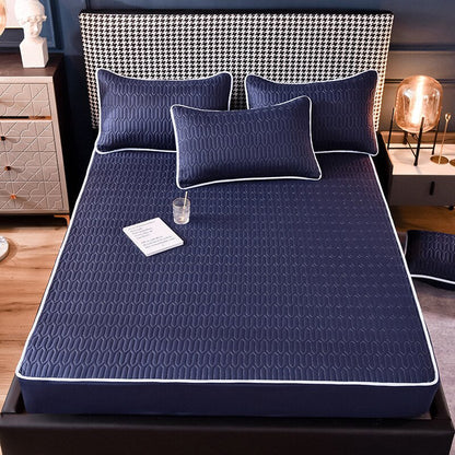 Conjunto de Cama Sleep Luxury  Premium - Jogo de Lençol + Fronhas Brinde