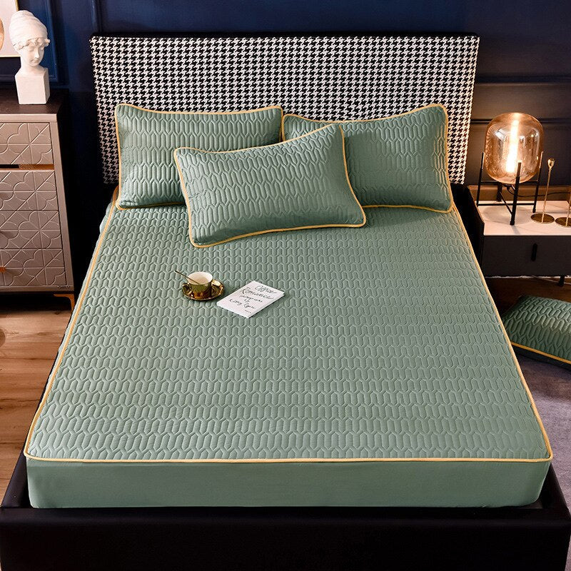 Conjunto de Cama Sleep Luxury  Premium - Jogo de Lençol + Fronhas Brinde