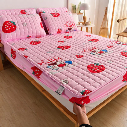 Conjunto de Cama Sleep Luxury  Premium - Jogo de Lençol + Fronhas Brinde