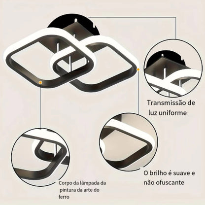 Luminária de Teto - Stellar Arc LED Urbano