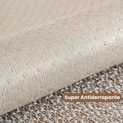 Capa de Sofá Premium em Chenille com Design Moderno Chumbo