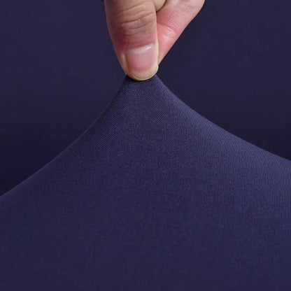 Capa De Sofá Ajustável Stretch Azul Marinho