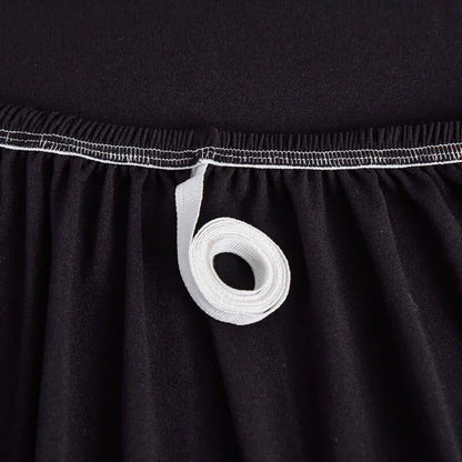 Capa De Sofá Ajustável Stretch Lisa Preto