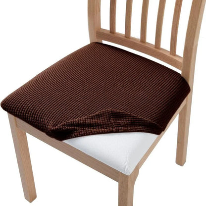 Capa Elastica Ajustável para Assento de Cadeira Jacquard