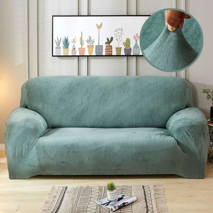 Capa Para Sofá Mágica Modernas 2 ou 3 Lugares Plush - FRETE GRÁTIS