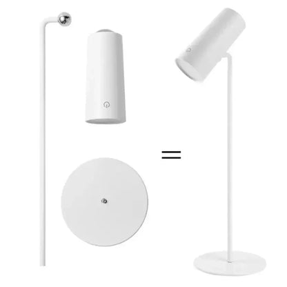 Luminária de Mesa LED Regulável com Entrada USB