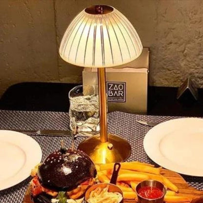 Luminária de Mesa Vintage Recarregável e Sem Fio