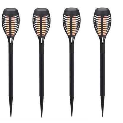 Torch Led com Painel Solar - Super Mix Store 4pcs
