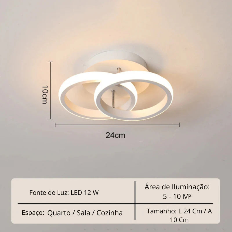 Luminária de Teto - Stellar Arc LED Urbano