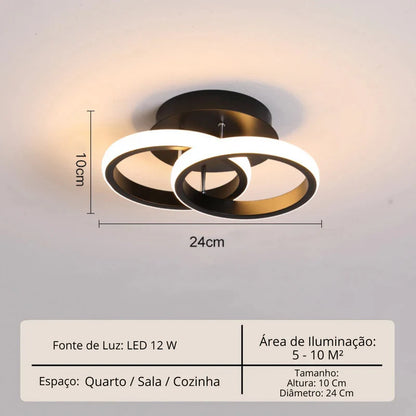 Luminária de Teto - Stellar Arc LED Urbano