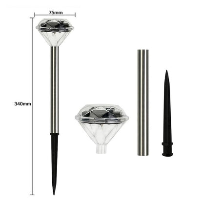 Refletor Luminária Holofote Precious Led com Painel Solar