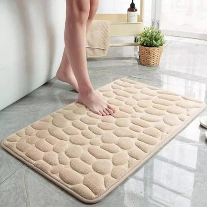 Tapete Antiderrapante para Banheiro em Microfibra – Absorção Rápida