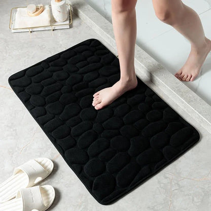 Tapete Antiderrapante para Banheiro em Microfibra – Absorção Rápida