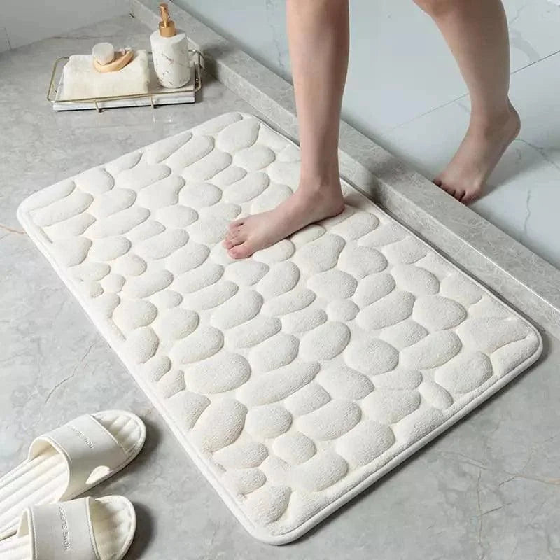 Tapete Antiderrapante para Banheiro em Microfibra – Absorção Rápida
