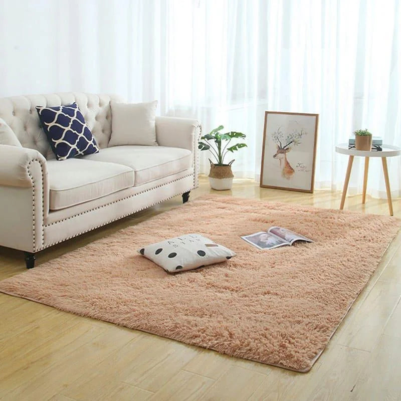 Tapete Liso Soft Felpudo Cáqui