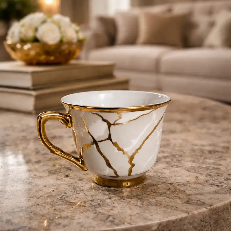 Xícaras em Porcelana | Elegância para Cada Momento— Home Royal