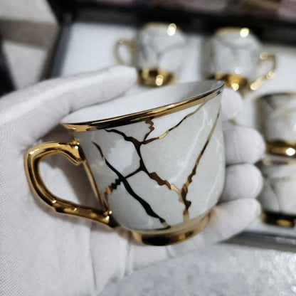Xícaras em Porcelana | Elegância para Cada Momento - Home Royal